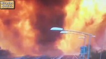 Violent explosion of tanker makes 2 dead and dozens injured