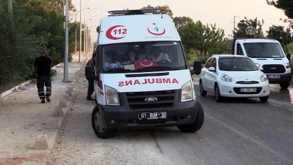 Motosiklet kayarak devrildi: 1 ölü, 1 yaralı