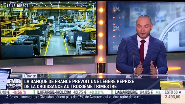 La Banque de France prévoit une légère reprise de la croissance au troisième trimestre - 08/08