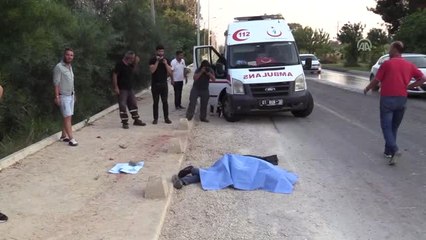 Motosiklet Kayarak Devrildi: 1 Ölü, 1 Yaralı