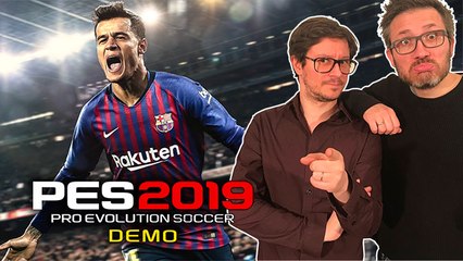 On joue à la démo de PES 2019 dans la bonne humeur !