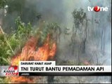 Jokowi Tinjau Langsung Penanganan Kebakaran Hutan di Palembang