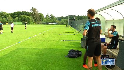 Marienfeld, 4 giorno: l'allenamento pomeridiano della Lazio