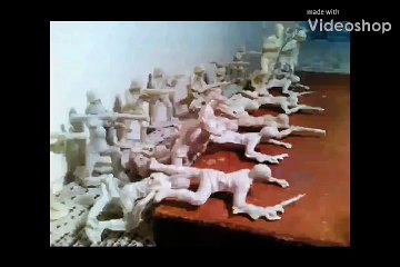 Legos vs Soldaditos  De Plastiquito :v Parte 2 Inicia la bataya :0