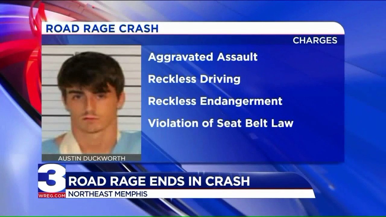 Road Rage Sparked by 'Hand Signal' Leads to Crash in Memphis