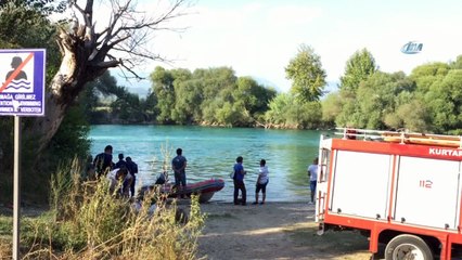 Manavgat ırmağı bir can daha aldı