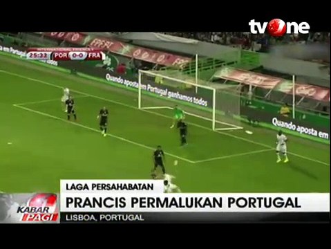 Prancis Permalukan Portugal 1-0 di Lisbon