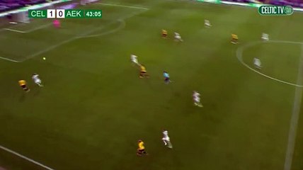 Viktor Klonaridis Goal - Celtic vs AEK Athens 1-1 08/08/2018