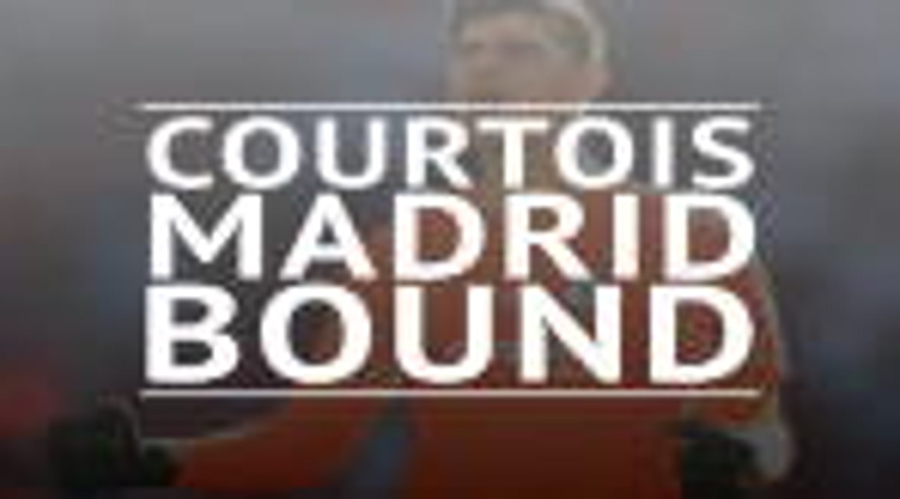 Courtois Madrid Bound