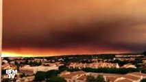 Le ciel du Portugal embrasé par les incendies