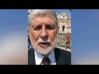 PAPA RECEBE CELSO AMORIM PARA FALAR SOBRE A SITUAÇÃO DE LULA