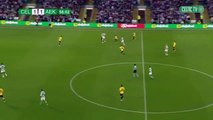 Konstantinos Galanopoulos RED CARD - Celtic vs AEK Athens 1-1 08/08/2018