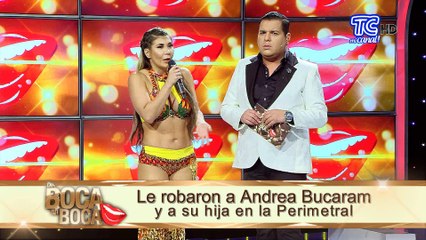 Andrea Bucaram en vivo comenta sobre el robo que sufrió