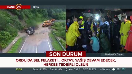 ORDU'DA SEL FELAKETİ