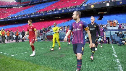 PES 2019 Barcelona-Liverpool demo