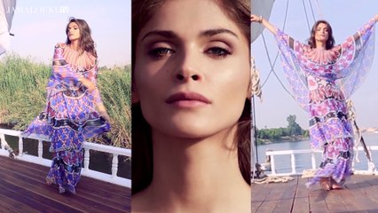 كواليس جسلة تصوير عدد ديسمبر مع العارضة Elisa Sednaoui