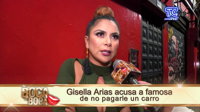 Gisella Arias revela problemas con una famosa ¿Será alguna deuda?