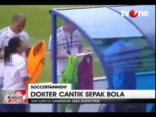 Viktoriya Gameeva, Dokter Sepakbola Cantik Asal Rusia