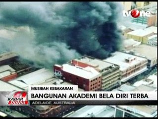 Bangunan Sekolah Kung Fu di Adelaide Dilumat Si Jago Merah