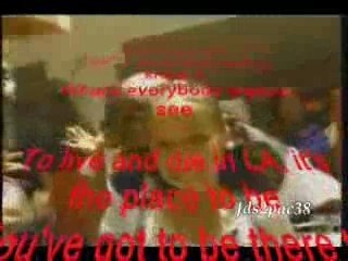 lyric to live & die in L.A. de 2pac sur clip by jds2pac38