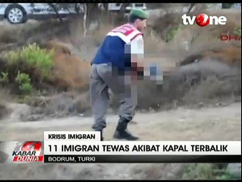 Kapal Karam di Pulau Kos Yunani, 11 Imigran Tewas