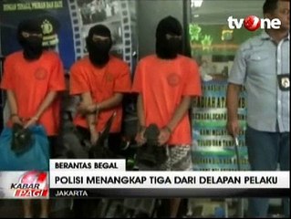 Polres Jakarta Selatan Bekuk Tiga Dari Delapan Pelaku Begal