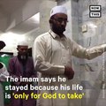 Not even a 6.9-magnitude earthquake could stop this imam from praying