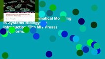 Best ebook  Mathematical Modeling in Systems Biology: An Introduction (The MIT Press)  Any Format