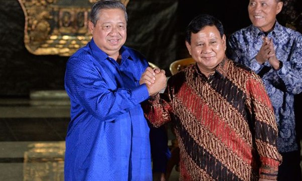 Kamis (9/8) Pagi, Prabowo Subianto Bertemu dengan SBY