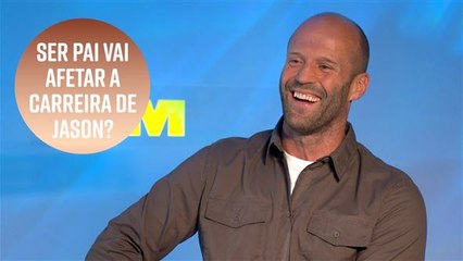Será que a paternidade vai afetar a carreira de Jason Statham?