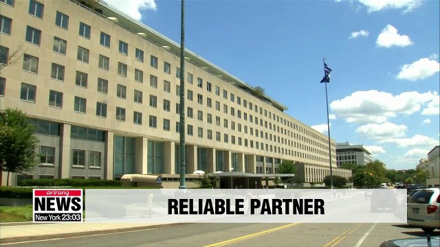 S. Korean gov't reliable partner in maritime implementation of UN sanctions: U.S. State Dept.
