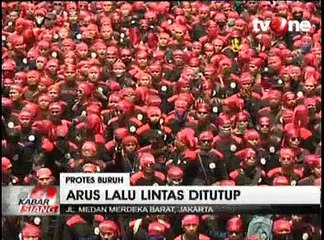 Ini 10 Tuntutan Buruh Saat Demo di Istana Negara