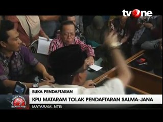 KPU Mataram Tolak Pendaftaran Pasangan Salman-Jannah