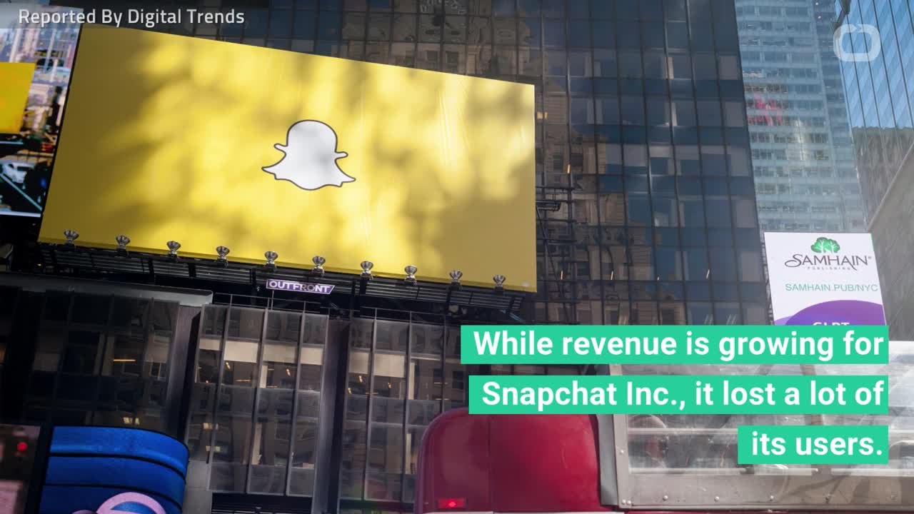 Snapchat's Redesign Causes Drop In Numbers