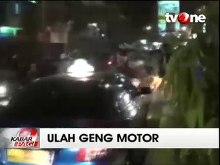 Geng Motor Tawuran dengan Kelompok Pemuda di Makassar