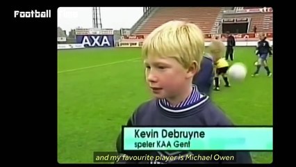 Kevin De Bruyne - "I want to play for Liverpool" - Interview Childhood memories