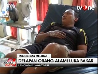 Tabung Gas Meledak di Lamongan, 8 Pekerja Terluka
