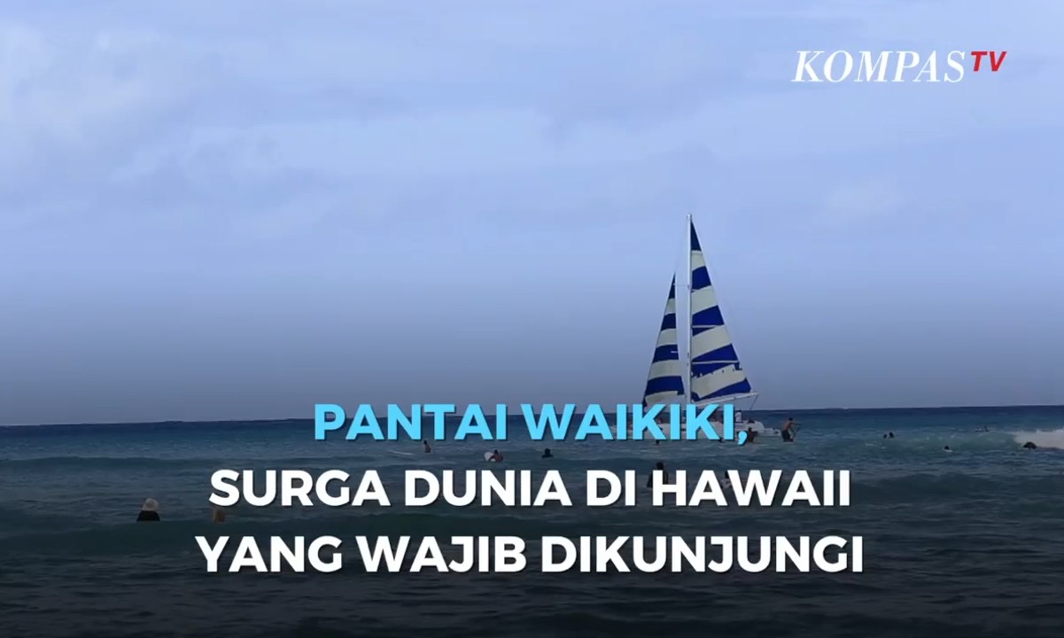 Pantai waikiki, Surga Dunia di Hawaii yang Waji...
