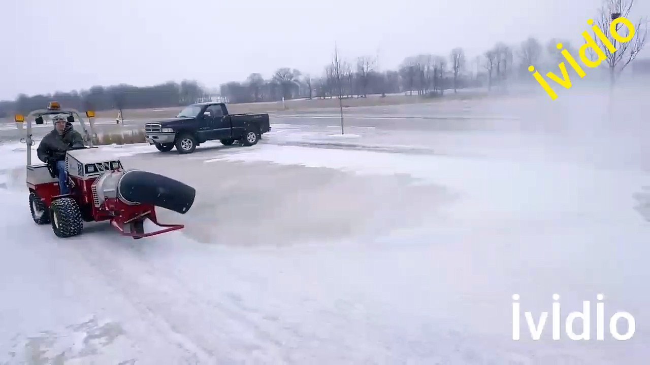 snow clear machine