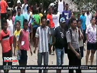 Bentrok Antar Warga Terjadi di Ambon