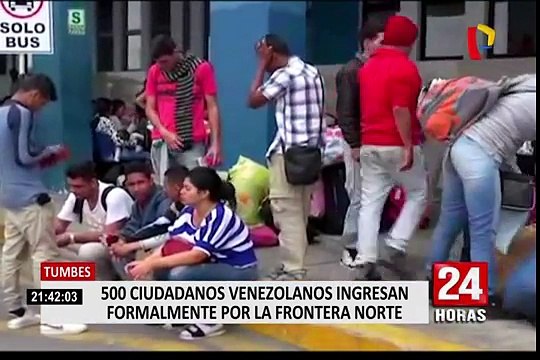 Tumbes: Minsa implementó puesto de vacunas para inmunizar a venezolanos