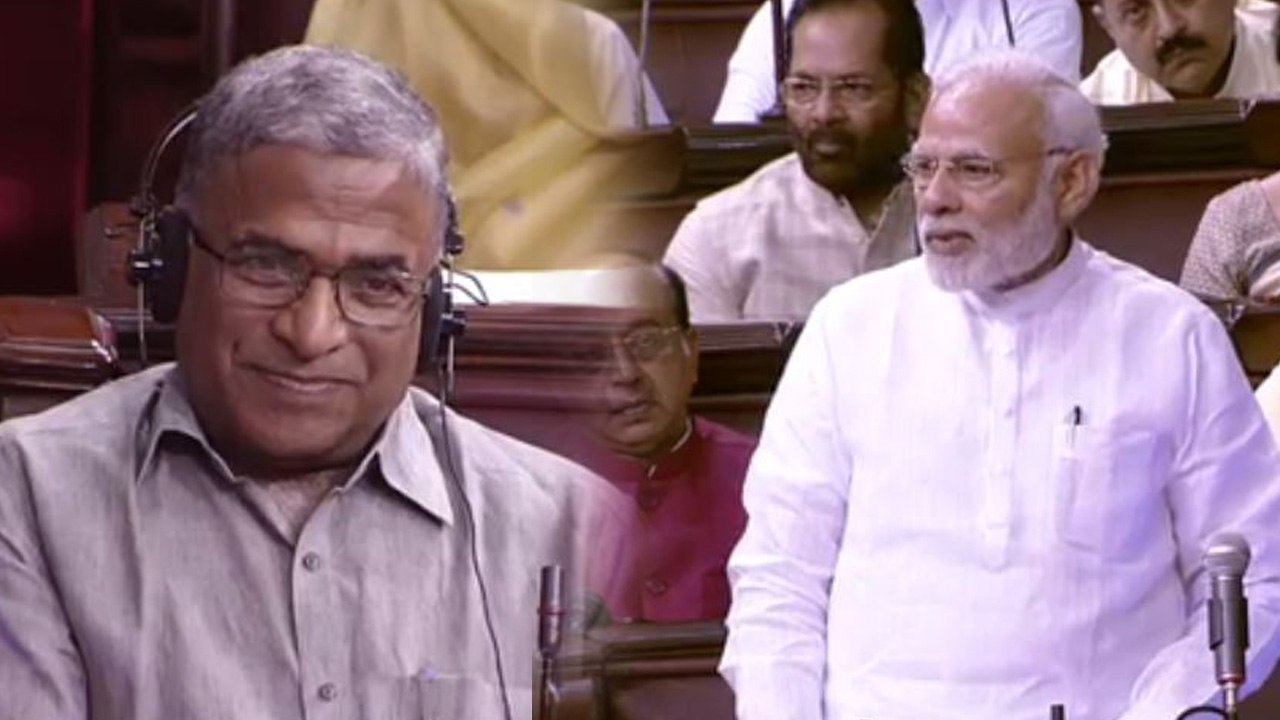 PM Modi ने Rajya Sabha में सुनाई Deputy Chairman Harivansh Narayan Singh की कहानी | वनइंडिया हिन्दी