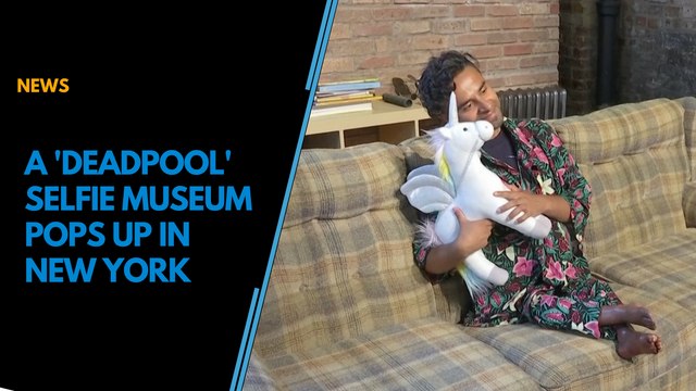 A 'Deadpool' pop-up selfie museum pops up in New York City