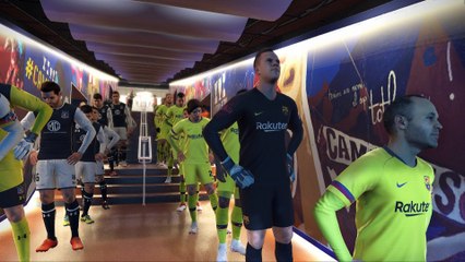 PES 2019 PC Barcelona-Colo Colo demo