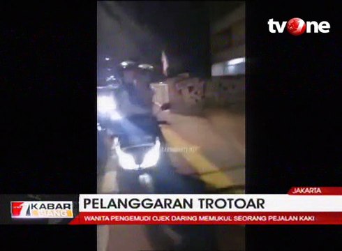 Pukul Pejalan Kaki, Pengemudi Ojol Saya Hanya Bela Diri