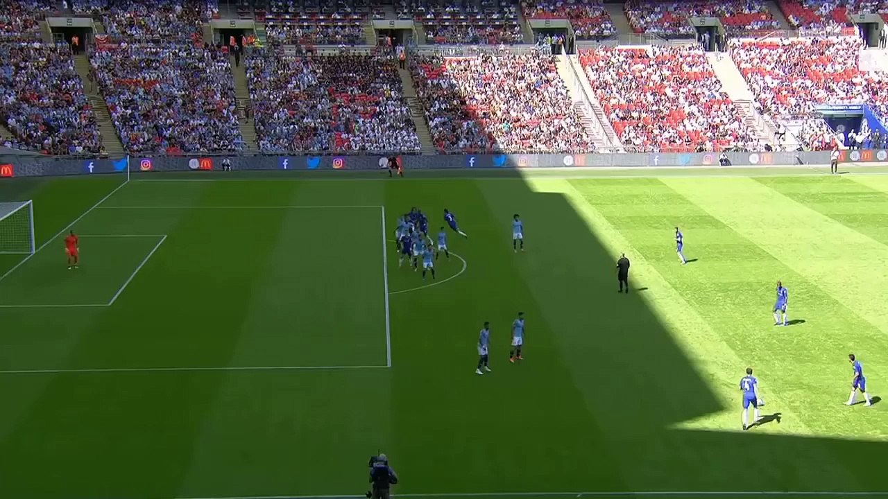 Chelsea 0-2 Man City  Highlights 2018