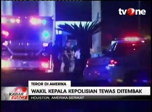 Wakil Kepala Kepolisian di AS Tewas Ditembak Orang Tak Dikenal