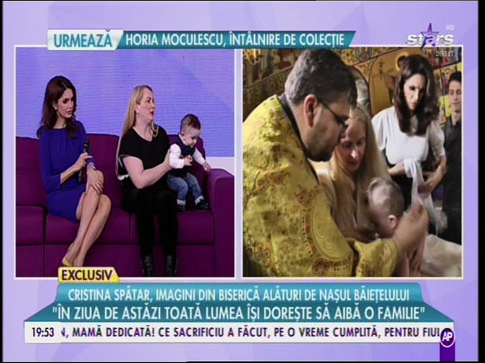 CRISTINA SPATAR (rai da buni - tv show) 15.march.2018 part1