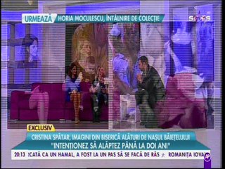 CRISTINA SPATAR (rai da buni - tv show) 15.march.2018 part2