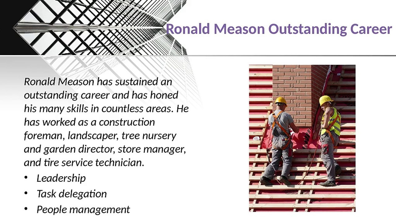 Ronald Meason’s Impressive Skill